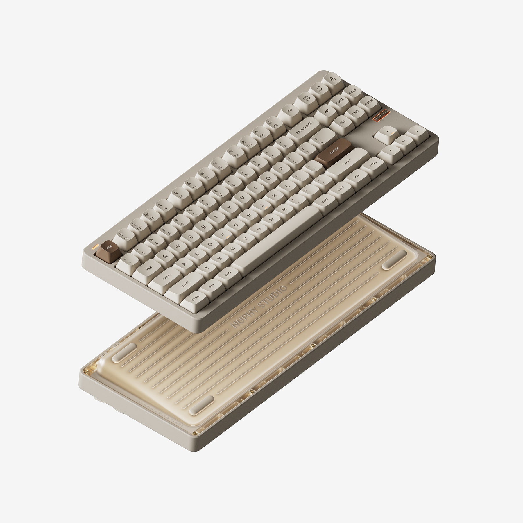 キーボード Nuphy Gem80 Nuphy - Gem80 QMK/VIA Wireless Custom Mechanical Keyboard