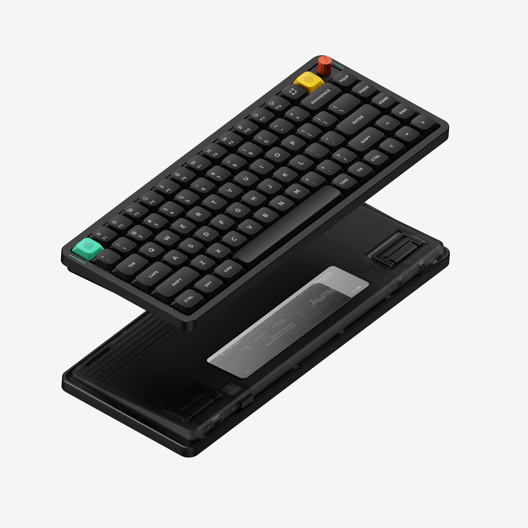 キーボード NuPhy Air75 V3 - Nebula Dark / Red Nano NUPHY NuPhy Air75 V3メカニカルキーボード・JIS・Red nano軸