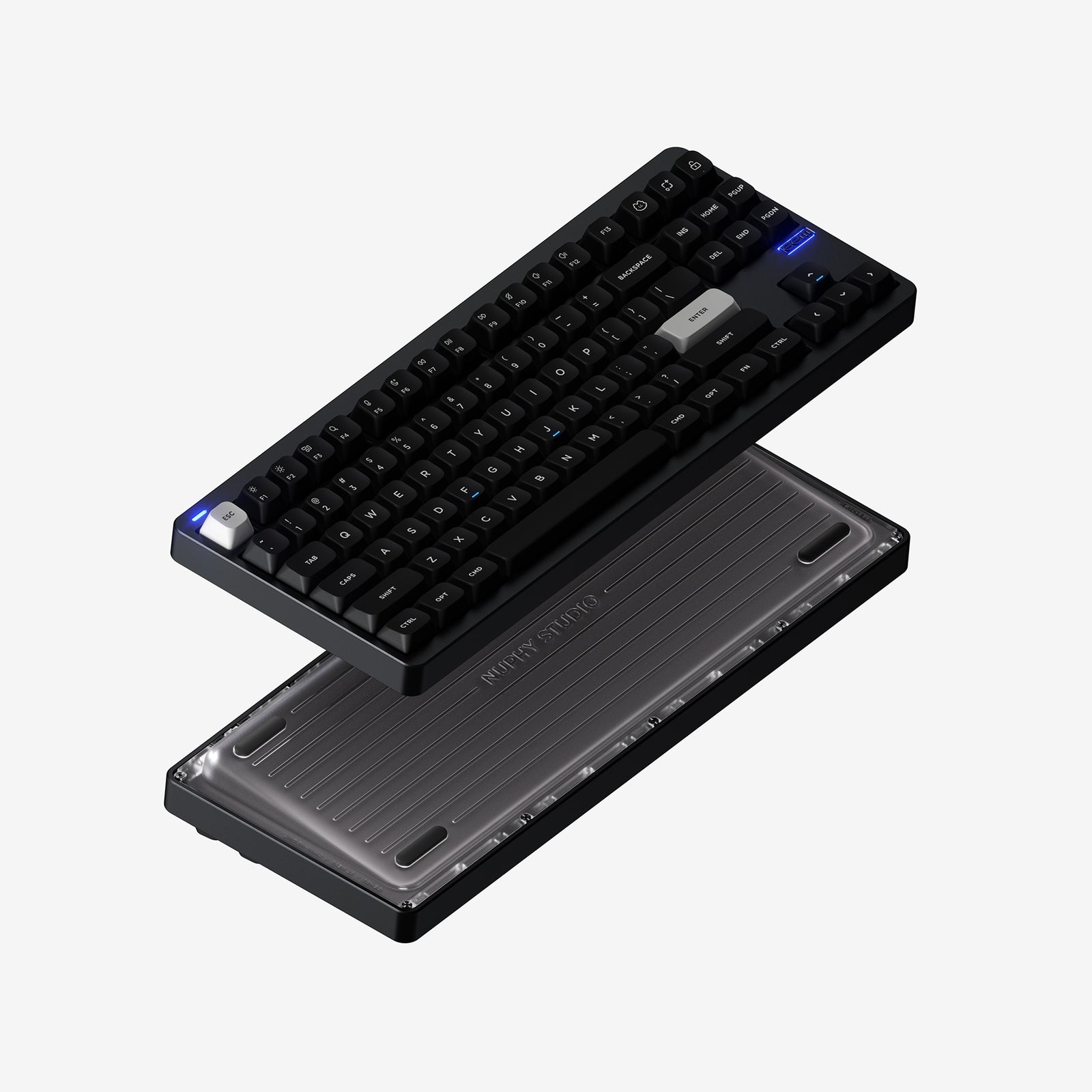 キーボード Nuphy Gem80 Nuphy - Gem80 QMK/VIA Wireless Custom Mechanical Keyboard